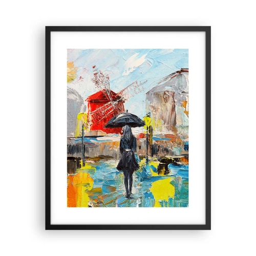 Plakát v černém rámu - Pařížské legendy - 40x50 cm