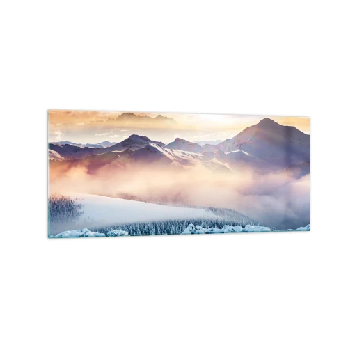 Obraz na skle - Síla a čistota přírody - 120x50 cm