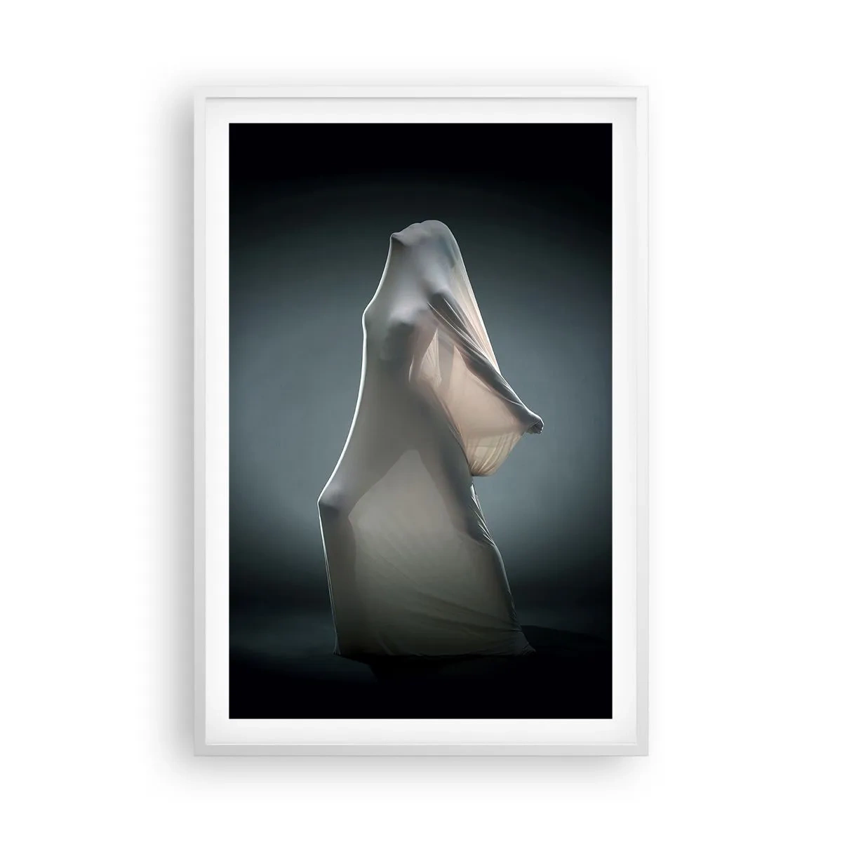 Plakát v bílém rámu - Skryté touhy - 61x91 cm