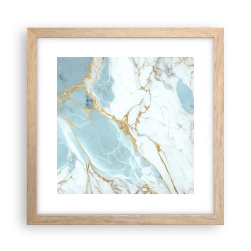 Plakát v rámu světlý dub - Bohatství kamene - 30x30 cm