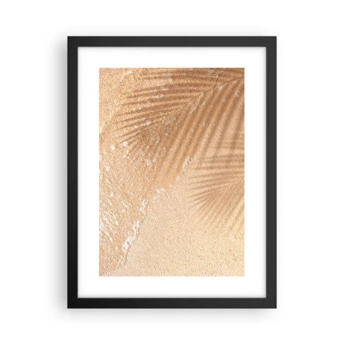 Plakát v černém rámu - Stín horkého léta - 30x40 cm