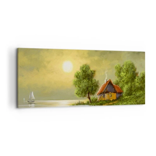 Obraz na plátně - Krásně, jako z obrázku - 120x50 cm