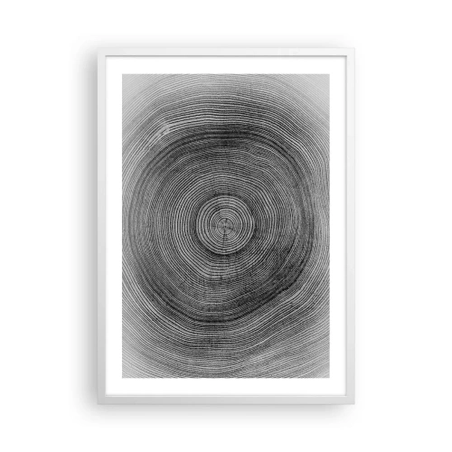 Plakát v bílém rámu - Znamení doby - 50x70 cm