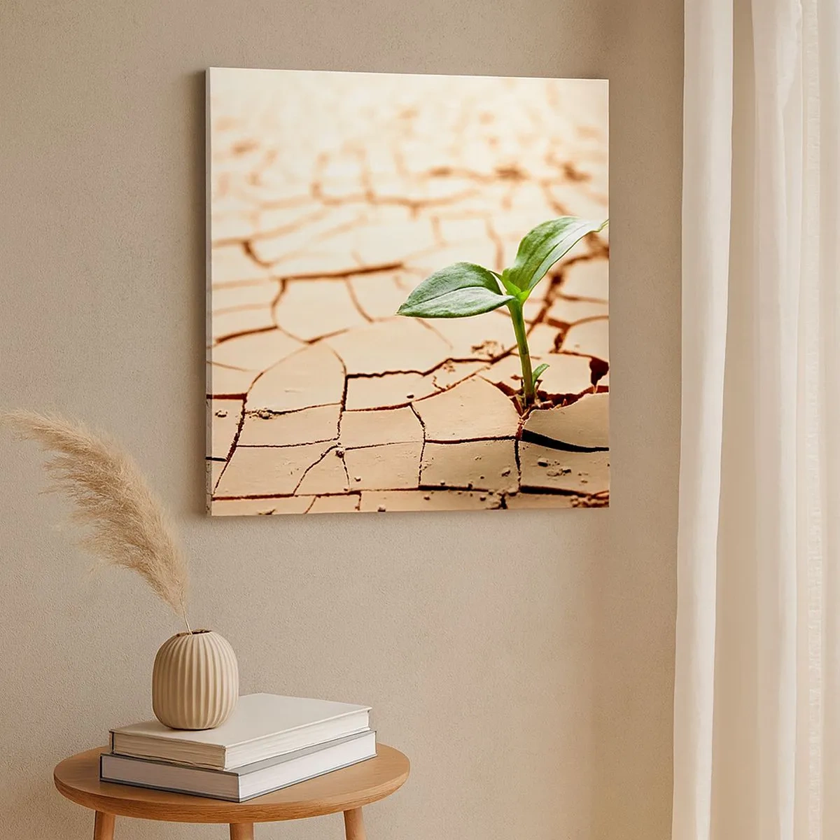 Obraz na plátně - Nespoutaná síla života - 30x30 cm