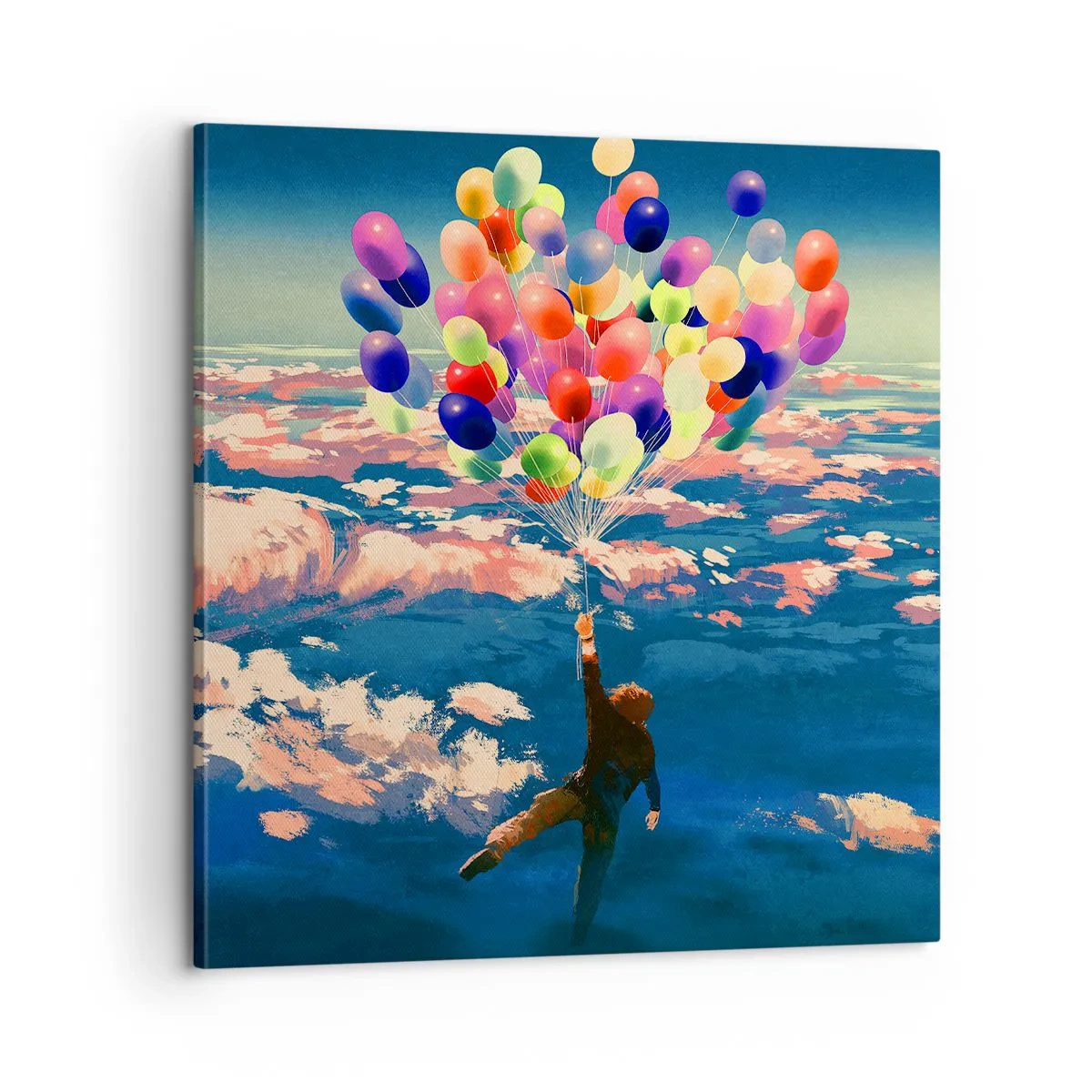 Obraz na plátně - Splněné sny dětství - 60x60 cm