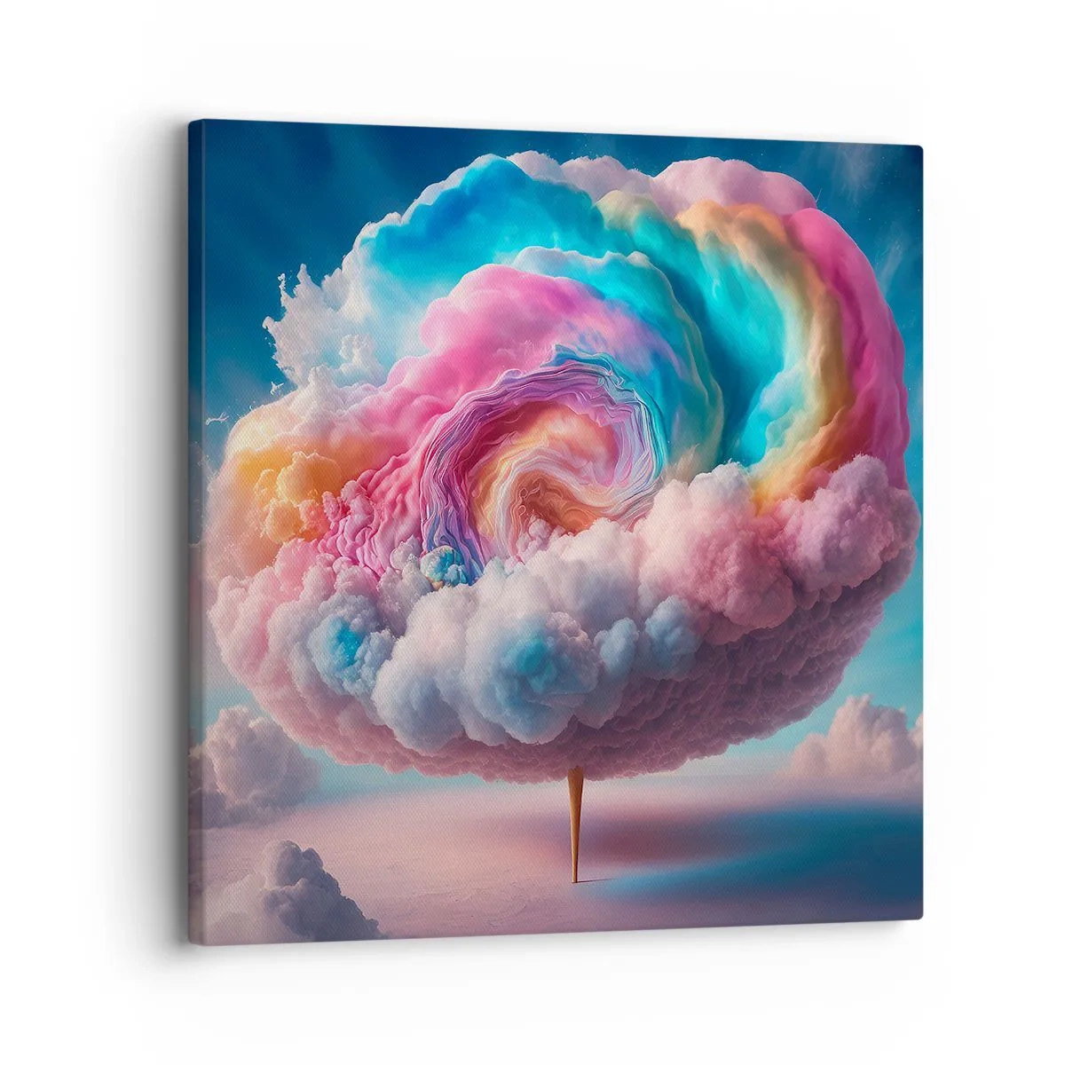 Obraz na plátně - Sen o zábavním parku - 30x30 cm