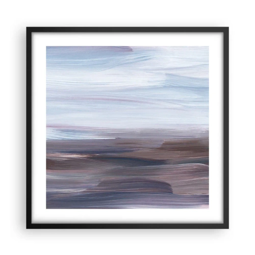 Plakát v černém rámu - Živly: voda - 50x50 cm