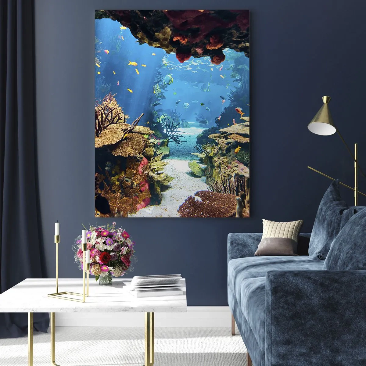Obraz na skle - Ani ve snu tě to nenapadlo - 50x70 cm