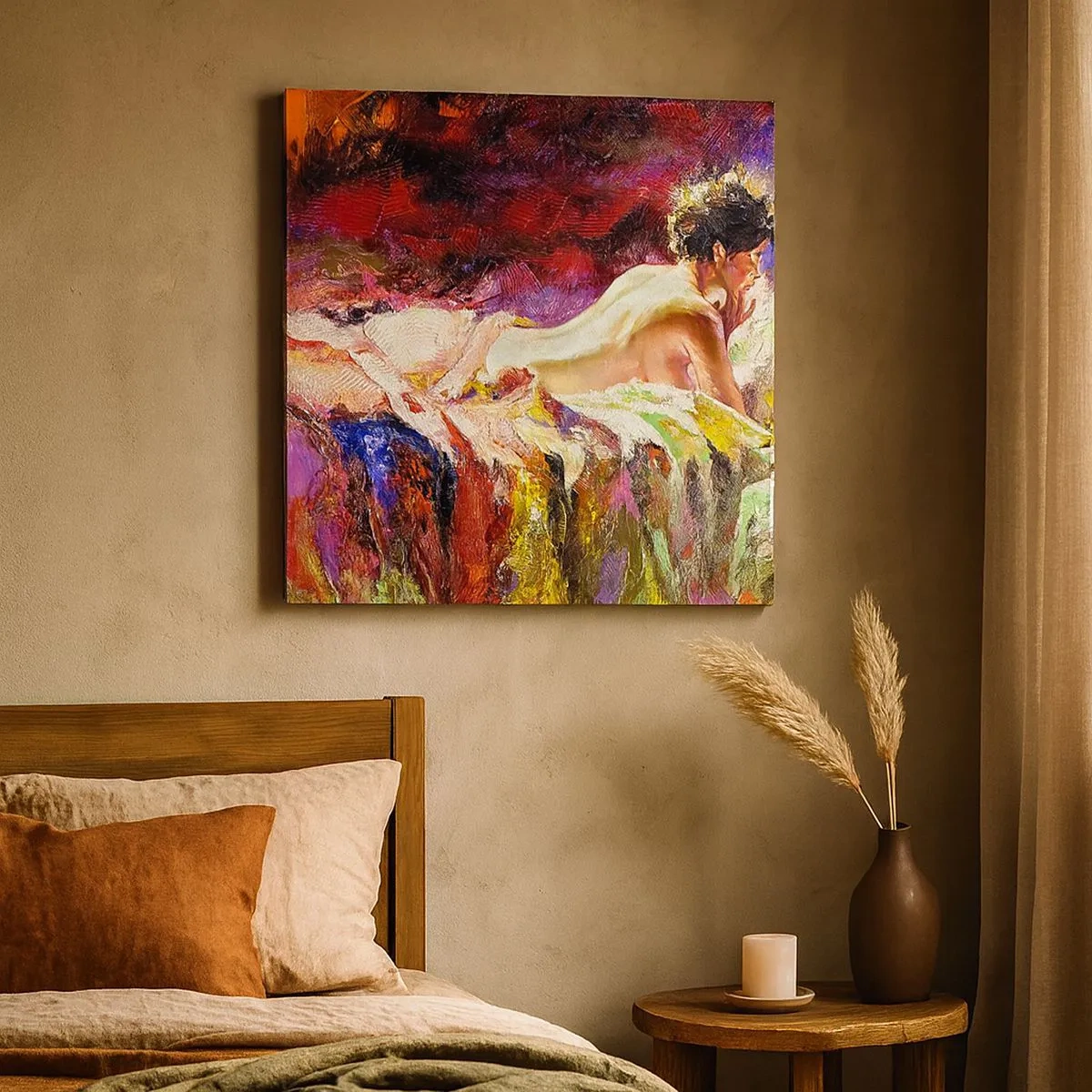 Obraz na plátně - Zamyšlená Venuše - 30x30 cm