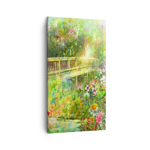 Obraz na plátně - Můstek jarního vzdychání - 45x80 cm