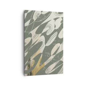 Obraz na plátně - Rytmizovaná abstrakce - 80x120 cm