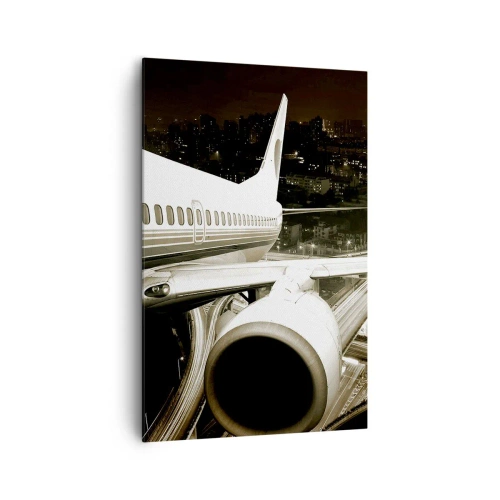Obraz na plátně - Letět do noci - 80x120 cm