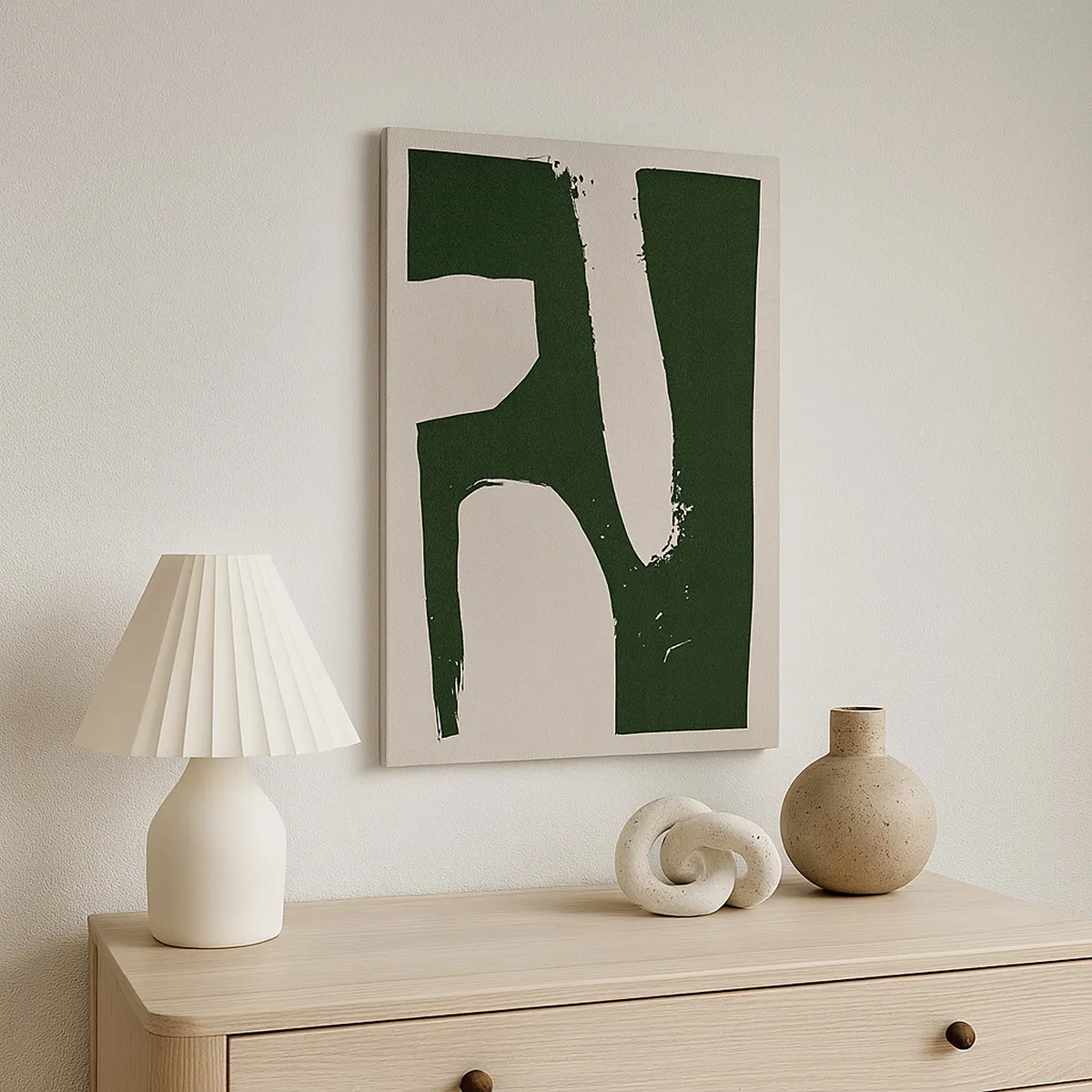 Obraz na plátně - Zálivy v bílem - 50x70 cm