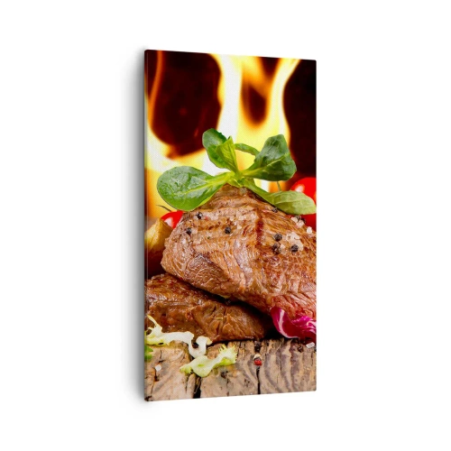 Obraz na plátně - Vykouzlené žárem - 55x100 cm