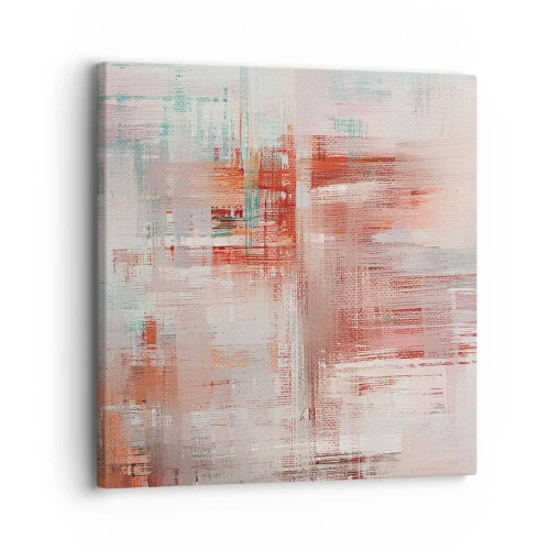Obraz na plátně - Zamlžené. Ale růžové - 30x30 cm