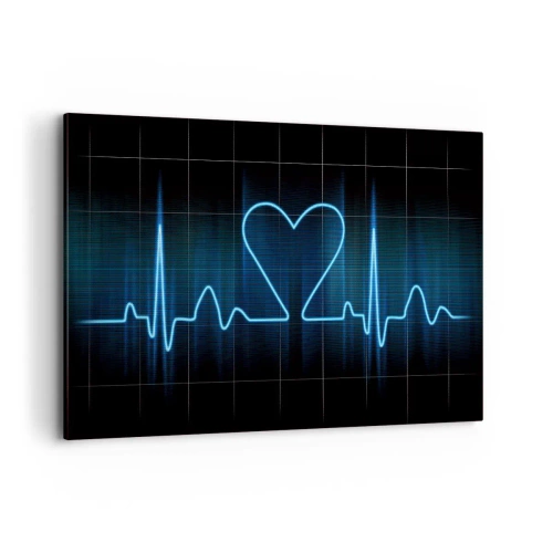 Obraz na plátně - V rytmu srdce - 120x80 cm