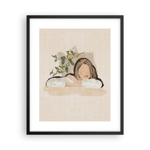 Plakát v černém rámu - Krasavice z jihu - 40x50 cm