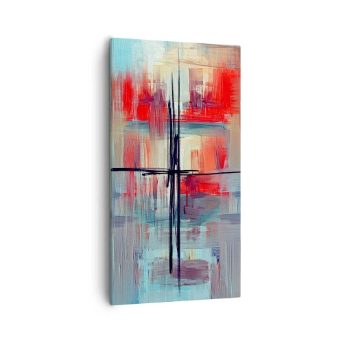 Obraz na plátně - Krajina v neznámé dimenzi - 55x100 cm