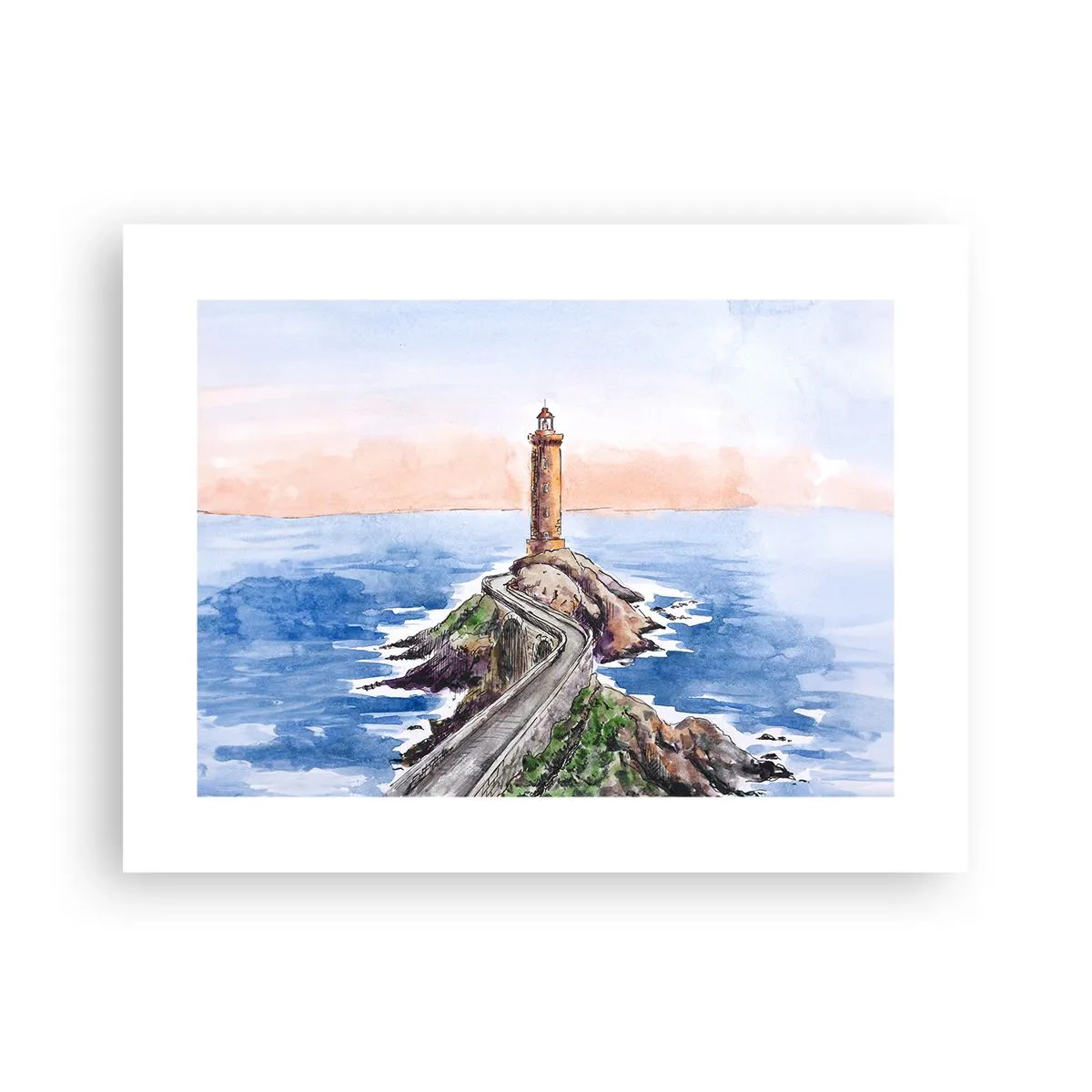 Plakát - Tváří v tvář moři - 40x30 cm