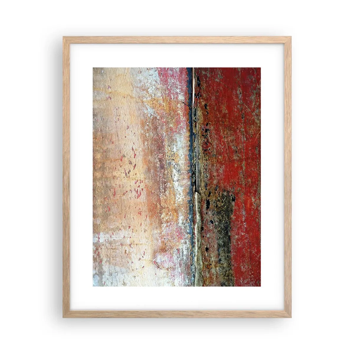 Plakát v rámu světlý dub - Možná je to moře - 40x50 cm