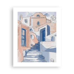 Plakát - Exotické město - 40x50 cm