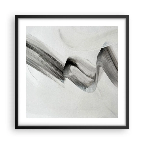 Plakát v černém rámu - Jen tak pro radost - 50x50 cm