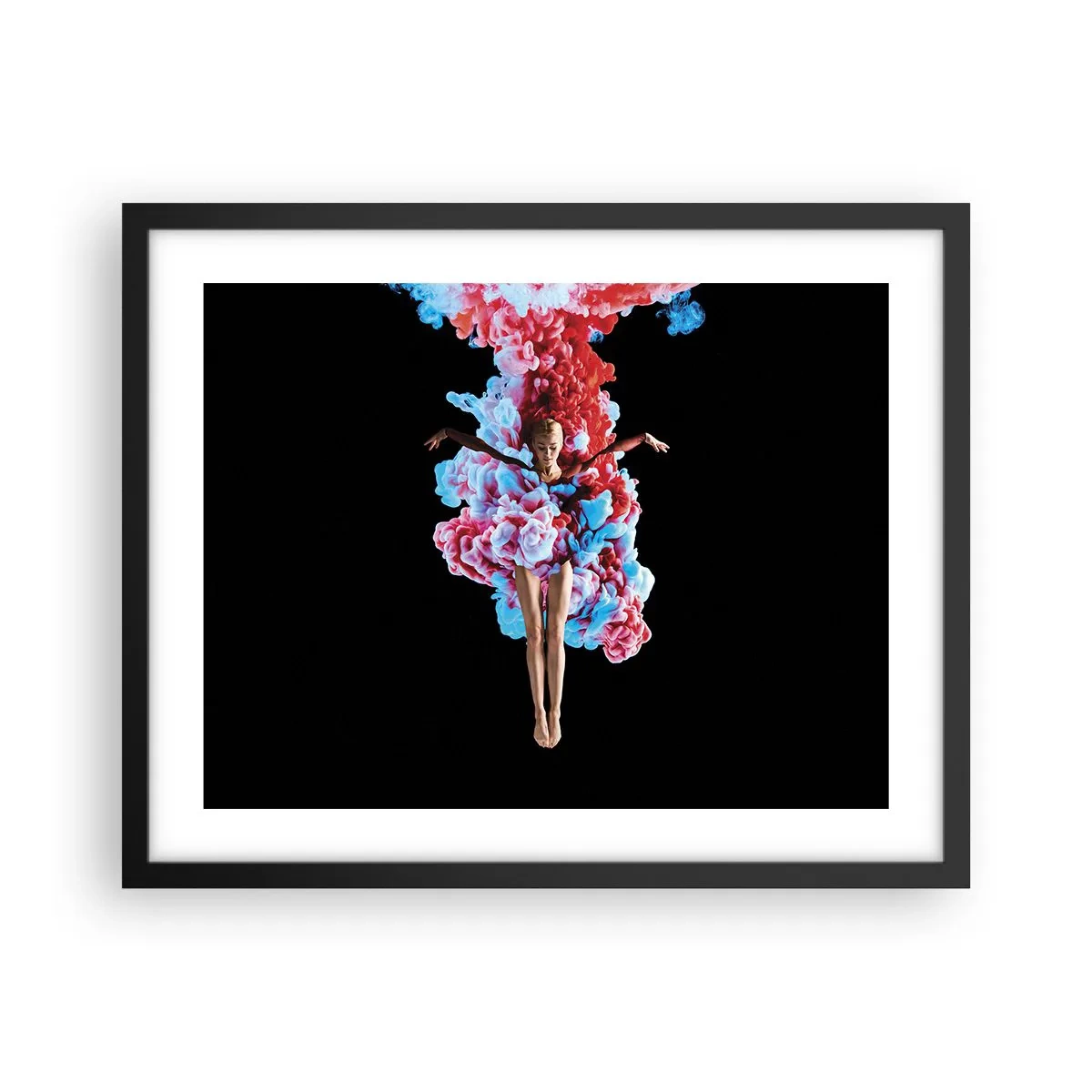 Plakát v černém rámu - V plném květu - 50x40 cm