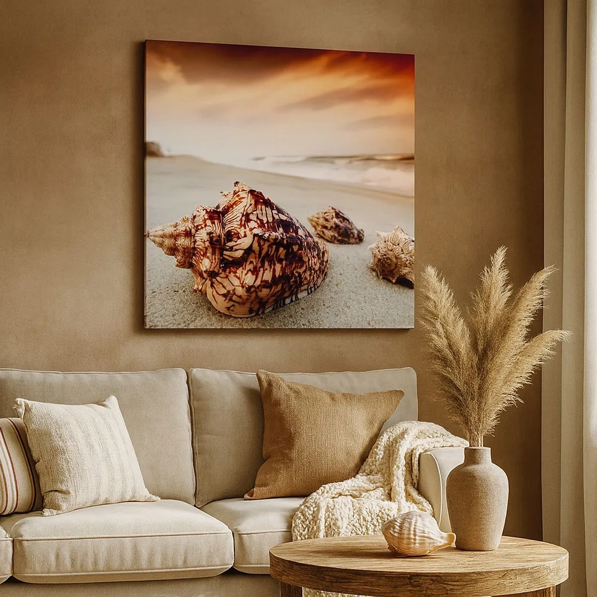 Obraz na plátně - Vyvrženci vln - 30x30 cm