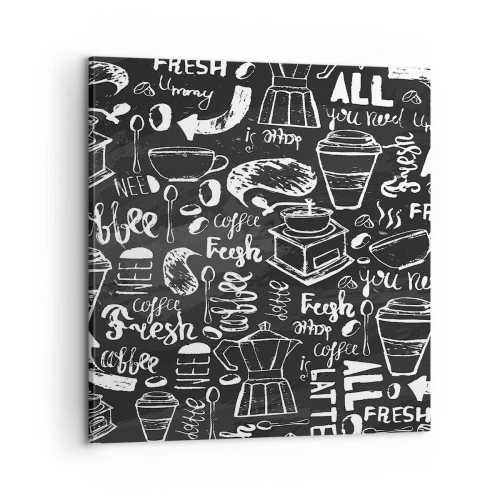 Obraz na plátně - All you need is… - 60x60 cm