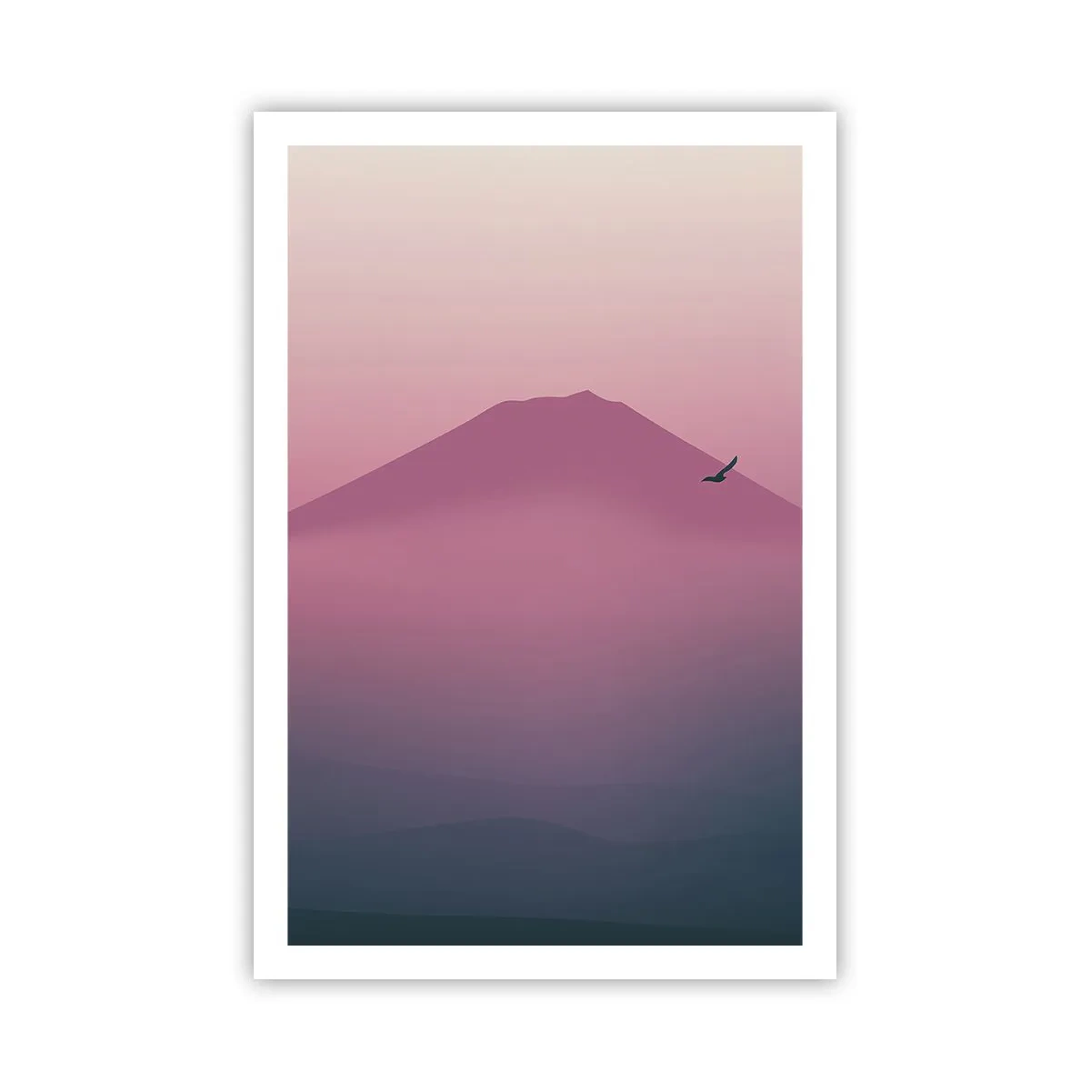 Plakát - Poutníci nad oblaky - 61x91 cm