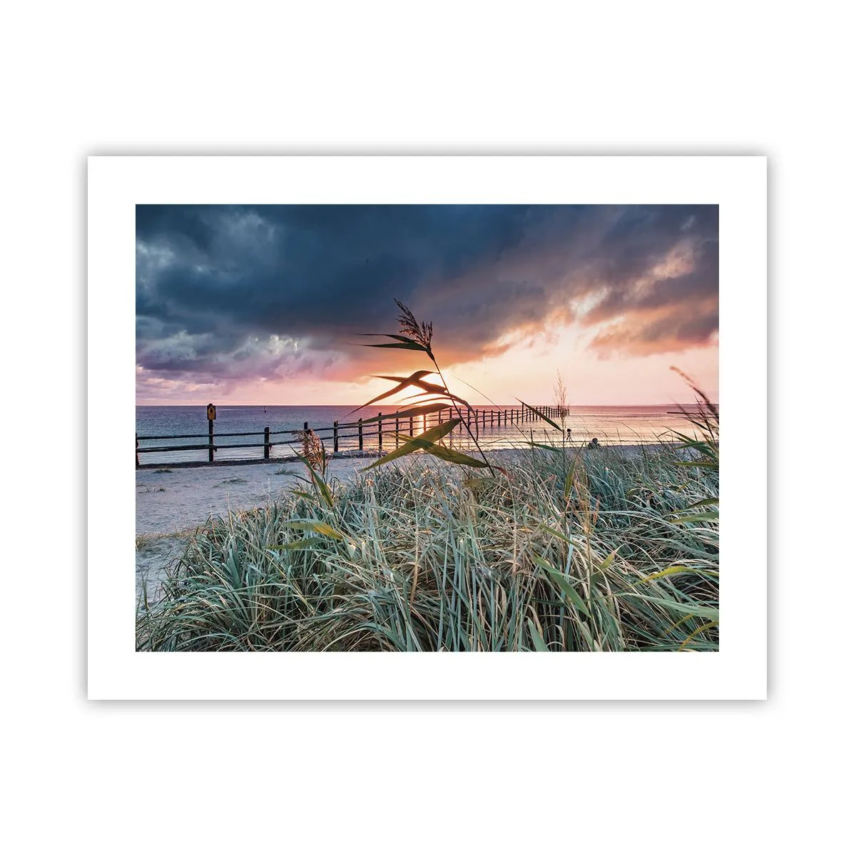 Plakát - Neodváto větrem - 50x40 cm