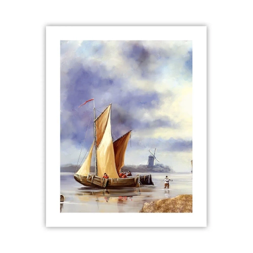 Plakát - Návrat námořníků - 40x50 cm