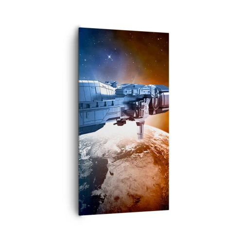 Obraz na plátně - Pozorný pozorovatel - 65x120 cm