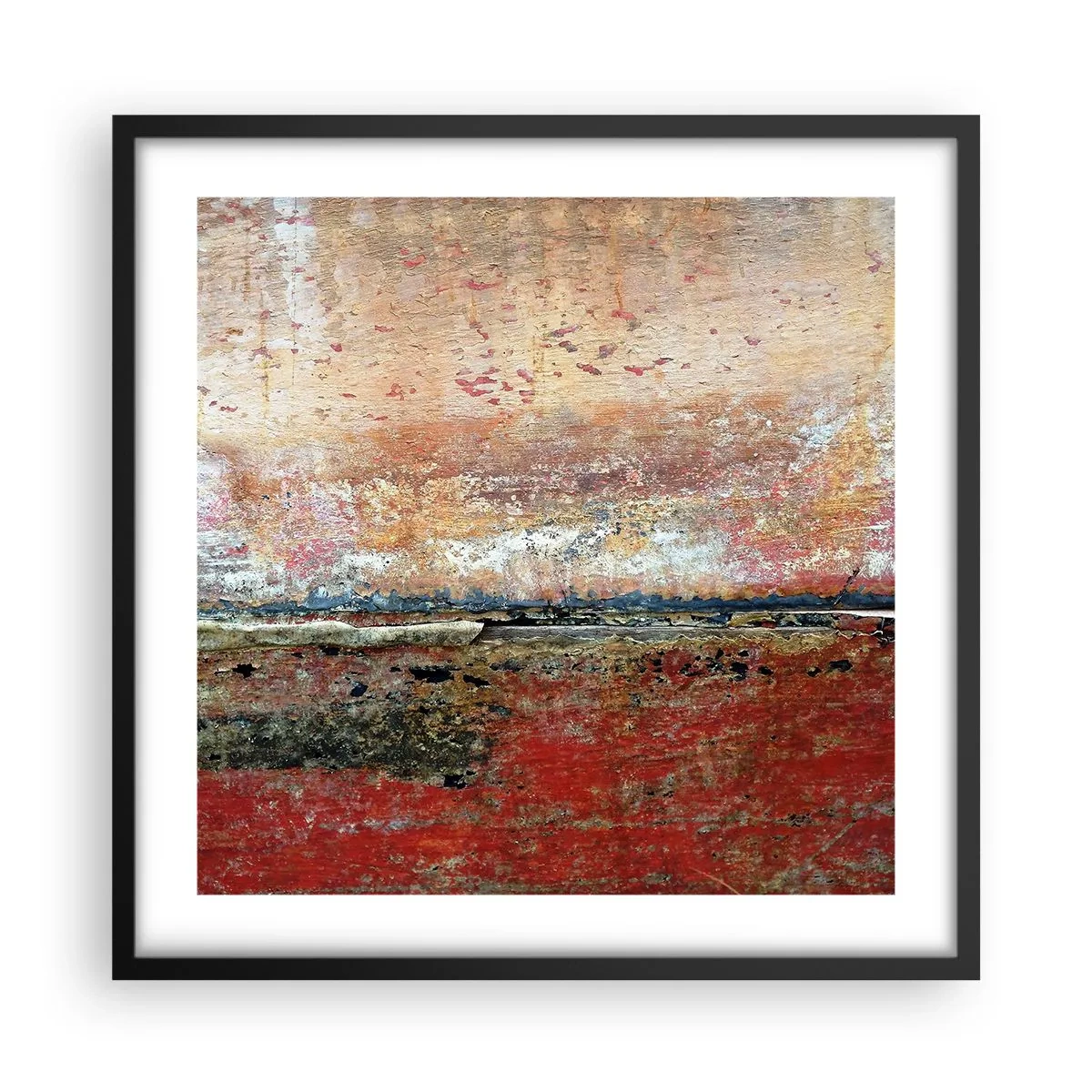 Plakát v černém rámu - Možná je to moře - 50x50 cm