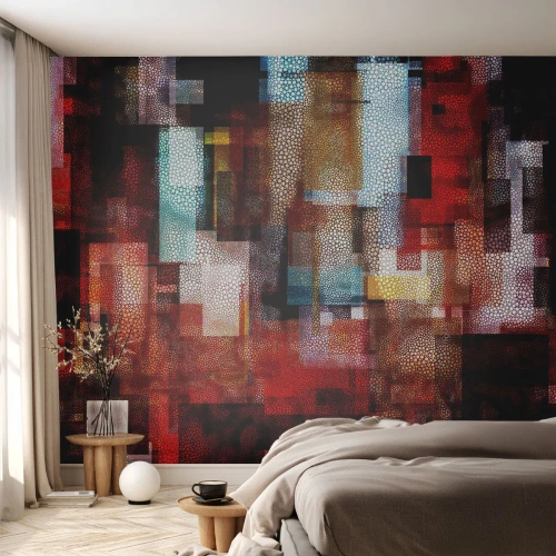 Fototapeta Samolepicí Deluxe Sticker - Chaos a zmatek - Abstrakce, Kus, Malování - 150x105 cm