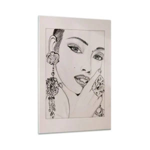 Obraz na skle - Nejkrásnější klenot - 80x120 cm