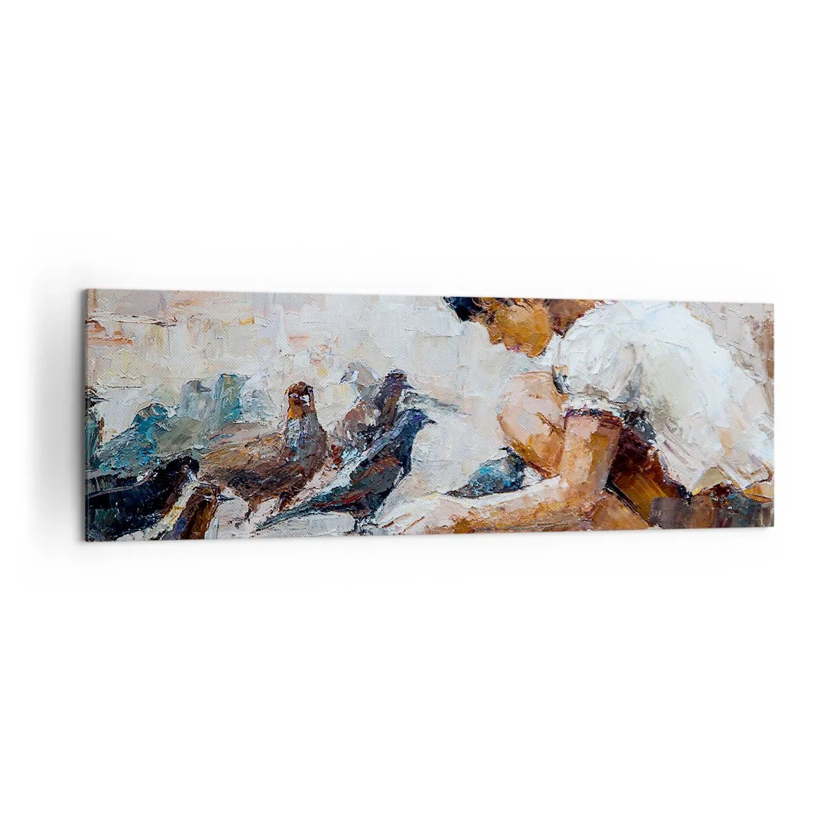 Obraz na plátně - Maličcí a nejmilejší - 160x50 cm