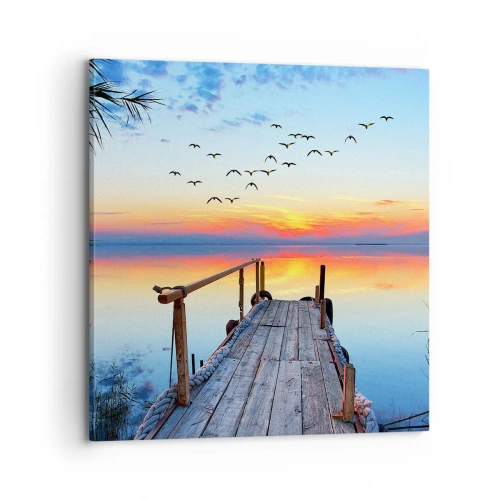 Obraz na plátně - Je čas vrátit se… - 70x70 cm