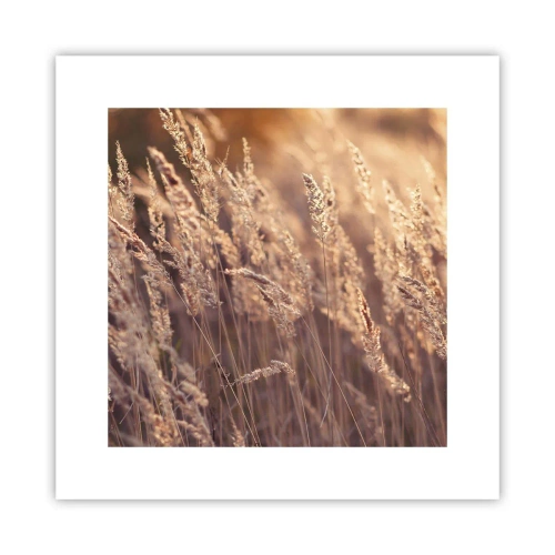 Plakát - Připraveni přivítat podzim - 30x30 cm