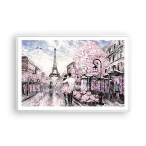 Plakát v bílém rámu - Když se zamilovat, tak jenom v… - 91x61 cm