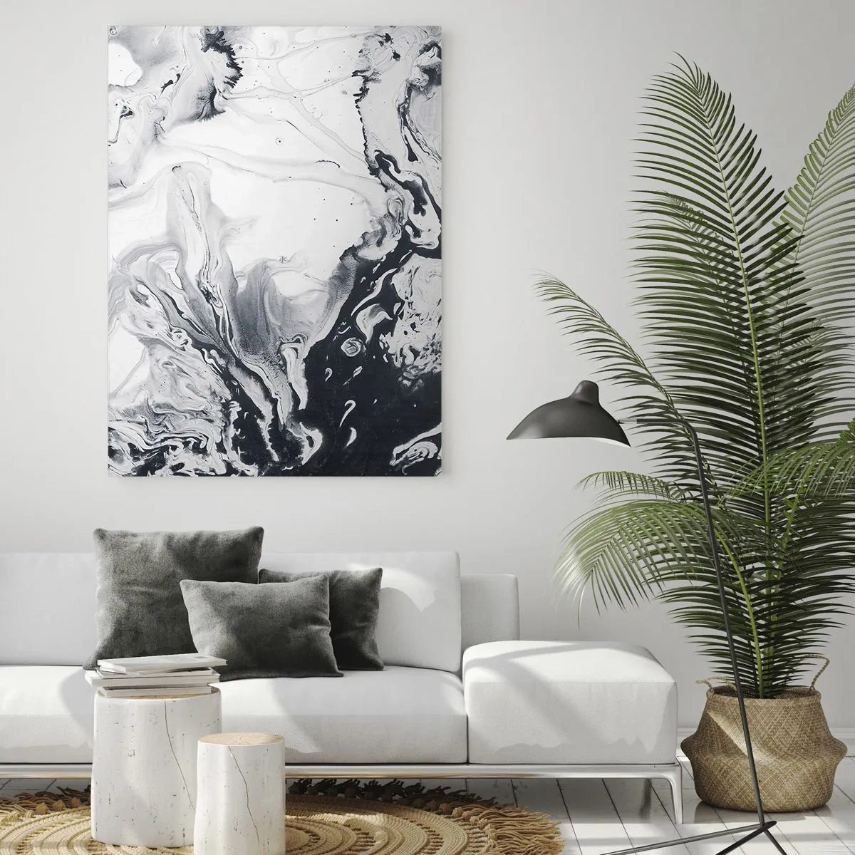 Obraz na skle - Zemské nitro - 50x70 cm