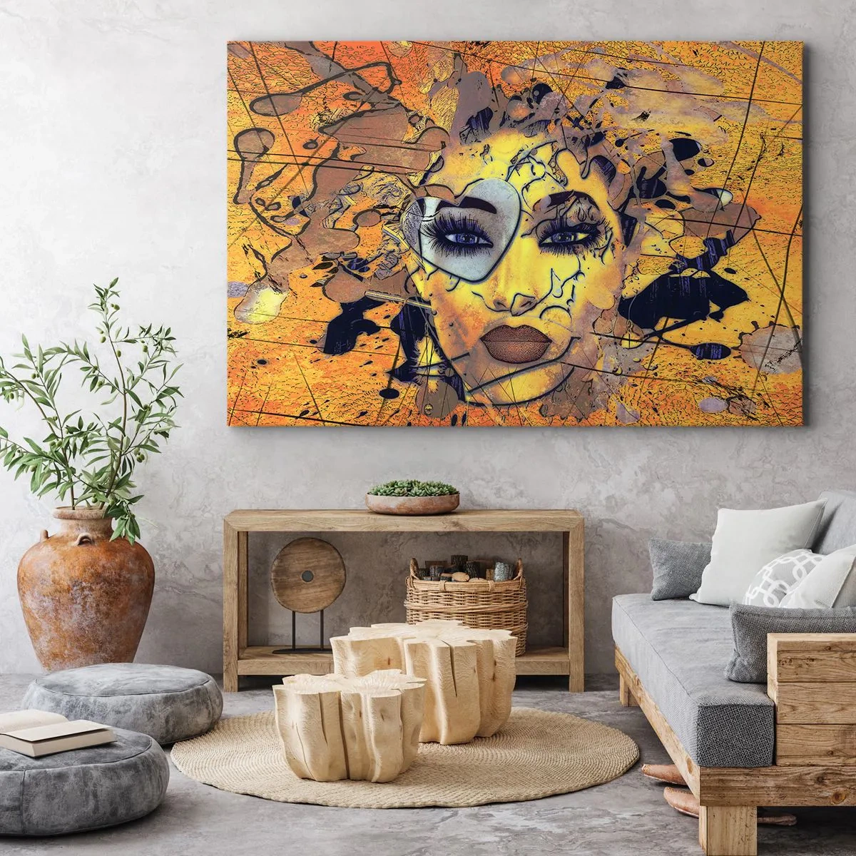 Obraz na plátně - Sluneční krása - 100x70 cm