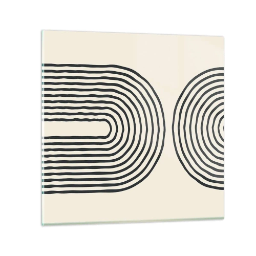 Obraz na skle - Již brzy… - 30x30 cm