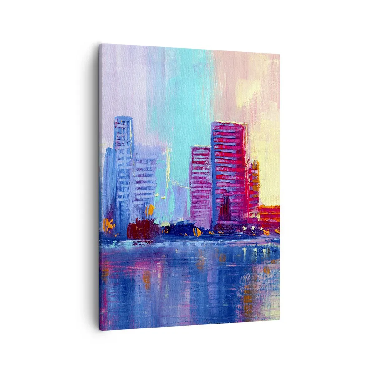 Obraz na plátně - Vykoupané v barvách - 50x70 cm