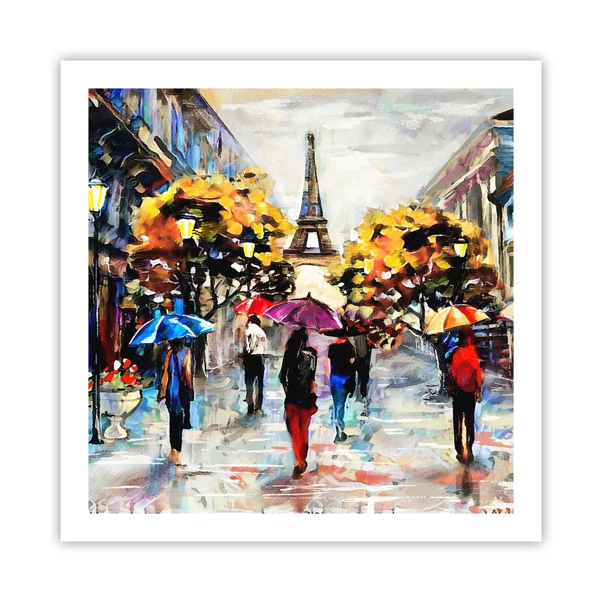 Plakát - Na podzim zvlášť krásný - 60x60 cm