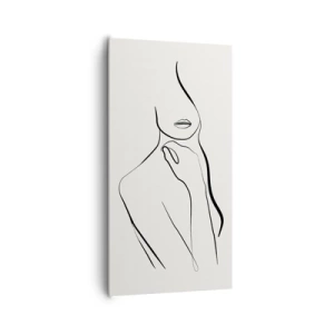 Obraz na plátně - Vlna melancholie - 65x120 cm