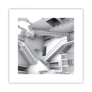 Plakát - Paradoxy prostoru - 30x30 cm