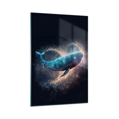 Obraz na skle - Je takový svět… - 70x100 cm