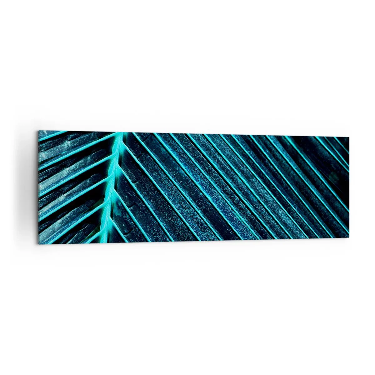 Obraz na plátně - Textura zeleně - 160x50 cm