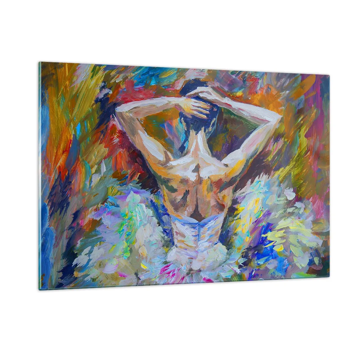 Obraz na skle - To může být všechno - 120x80 cm